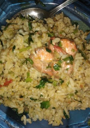Foto resep Nasgor Seledri Udang