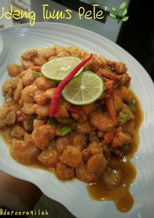 Foto resep Udang🍤Tumis Pete'