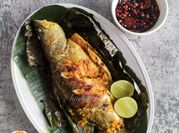 Gambar ikan bakar kunyit