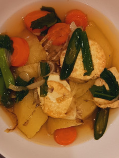 Foto resep Tofu Soup potato