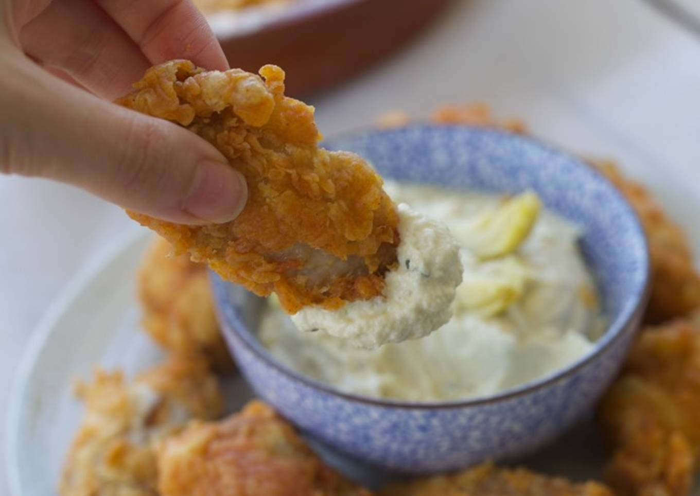 Alitas de pollo crujientes