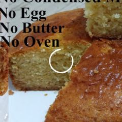 Super Soft & Sopngy Vanila Custard Cake Without Egg & Butter A picture of Super Soft & Sopngy Vanila Custard Cake Without Egg & Butter.