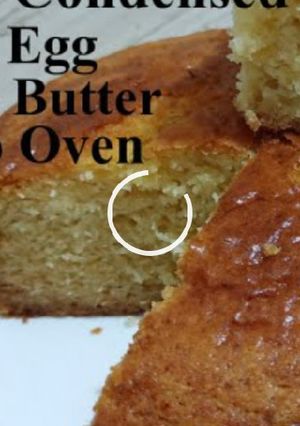 A picture of Super Soft & Sopngy Vanila Custard Cake Without Egg & Butter.