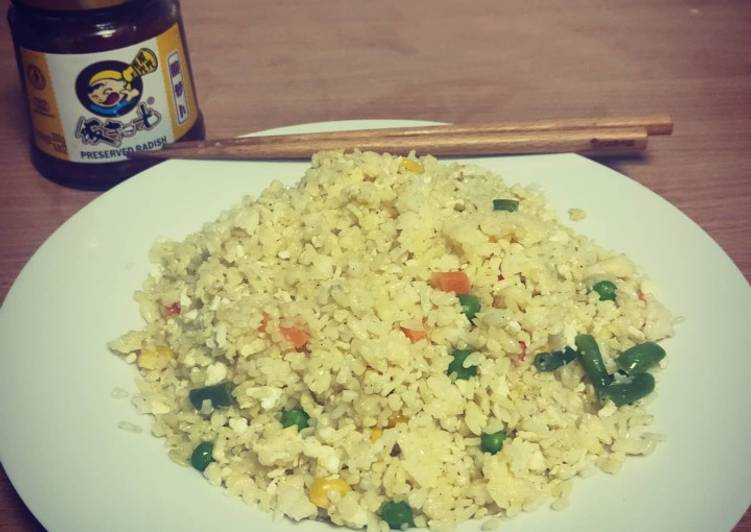 How to Prepare Super Quick Homemade Golden Fried Rice（gold rimming silver）
