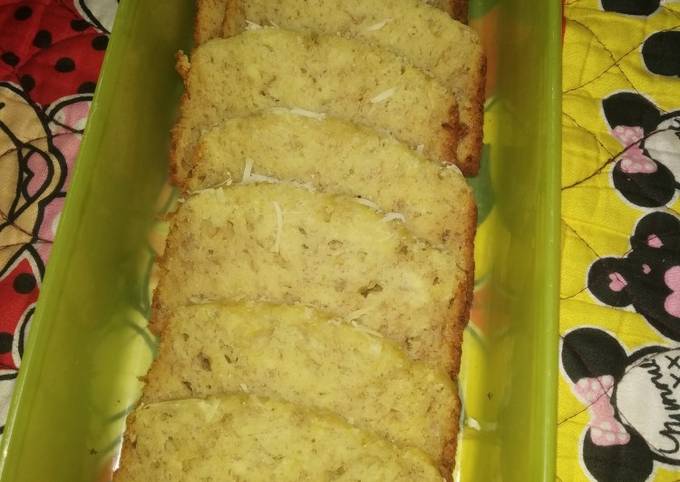 Muffin Pisang Keju No Mixer