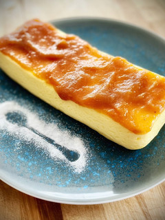 Una foto de Tarta de queso (en microondas)
