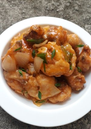 Foto resep Ayam asam manis