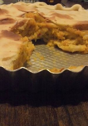Una foto de Tarta de zapallo saludable!