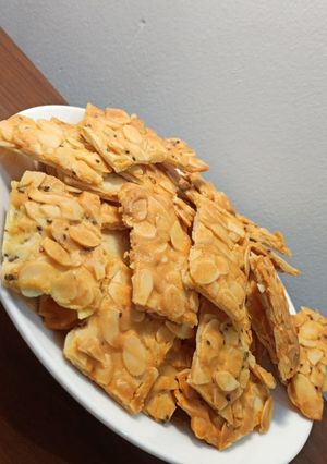 Hình của món Bánh ngói hạnh nhân PT.