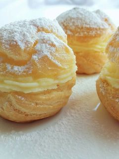 Foto resep Soes vla vanilla / cream puff