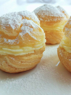 Foto resep Soes vla vanilla / cream puff