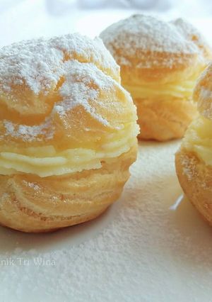 Foto resep Soes vla vanilla / cream puff