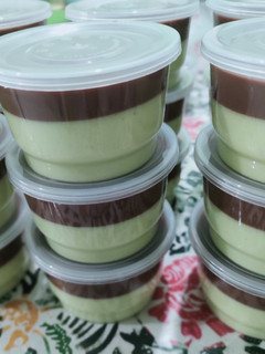 Foto resep Puding Alpukat lapis Coklat
