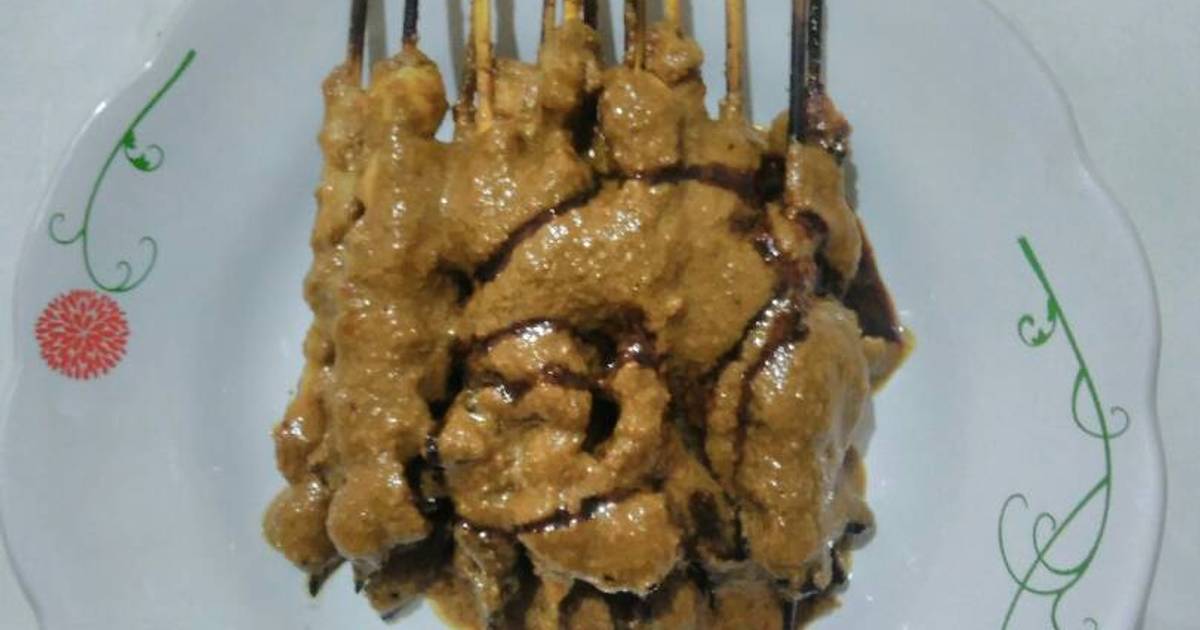  Resep  Sate  ayam  bumbu  kacang  oleh Olanello Cookpad