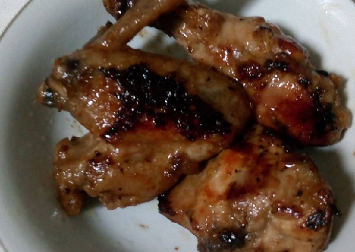 Ayam panggang madu teflon