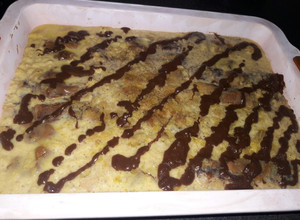 Una foto de Postre con Vainillas y Flan (sin horno)