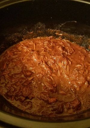 A picture of Venison BBQ.
