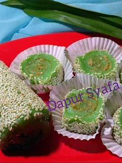 Foto resep Mochi Gulung Pandan