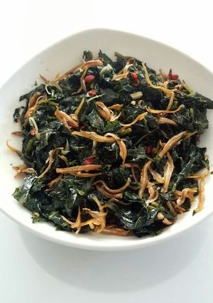 Foto resep Oseng Daun Pepaya Jepang