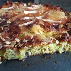 A picture of Easy Crustless Leek Quiche.