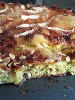 A picture of Easy Crustless Leek Quiche.