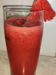 A picture of Watermelon shake.