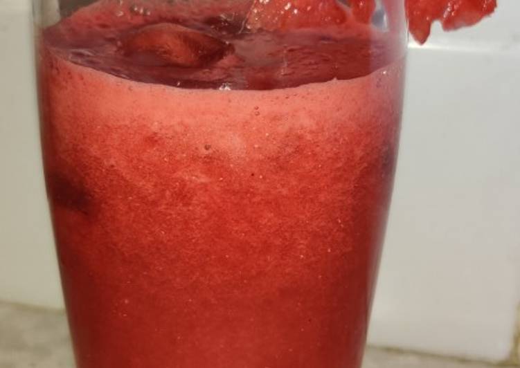 Steps to Prepare Ultimate Watermelon shake