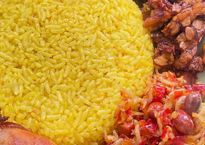 Resep Nasi Kuning Rice Cooker Oleh ANF - Cookpad