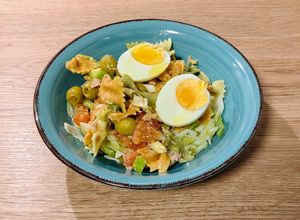 Foto principal de Ensalada de pasta en vinagreta de mostaza