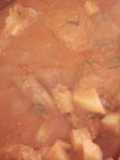 Pipian rojo de ajonjolí con pollo