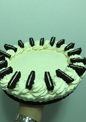 Una foto de Cheescake de Oreo