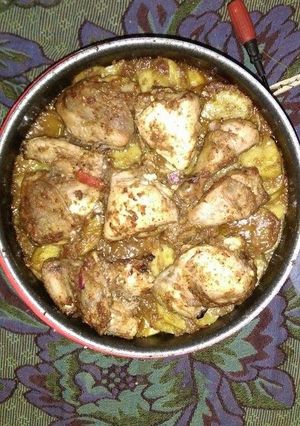 صورة لوصفة صنية البطاطس بالفراخ