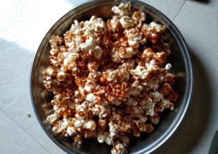 How to Prepare Perfect Caramel popcorn