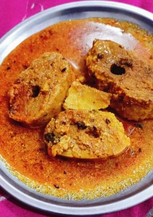 बेसन की मछली वाली सब्जी रेसिपी मुख्य फोटो