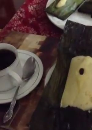 Una foto de Quimbolitos ecuatorianos