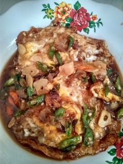 Foto resep Telor ceplok kecap