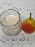 Smoothie veloce pera e spezie