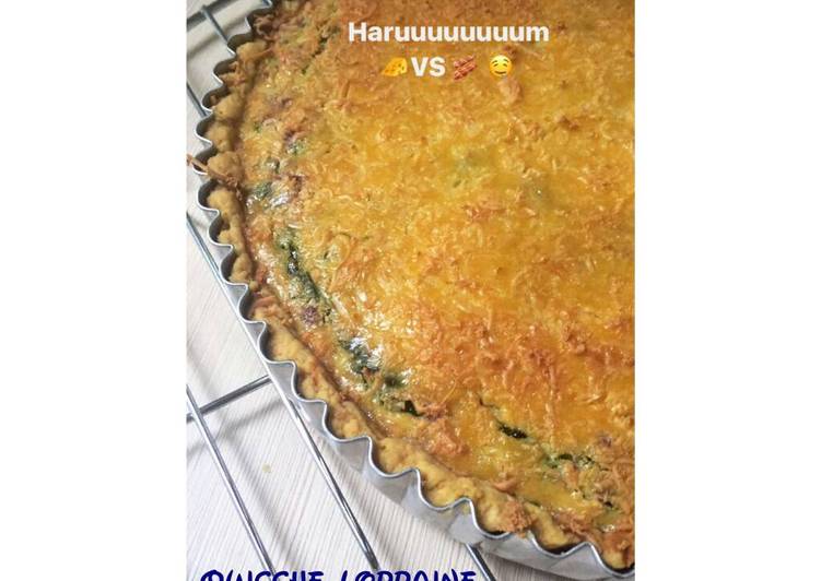 Cara Gampang Membuat Quiche Lorraine X Popeye Pie, Bisa Manjain Lidah