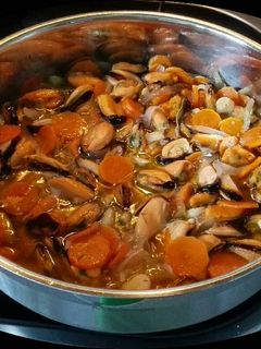 Una foto de Mejillones en escabeche