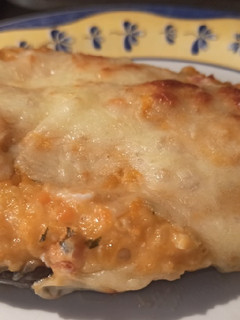 Una foto de Berenjenas rellenas con ayuda de Thermomix