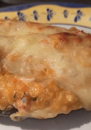 Una foto de Berenjenas rellenas con ayuda de Thermomix