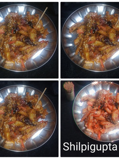 हनी चिल्ली पोटैटो (Honey chilli potato recipe in hindi) रेसिपी मुख्य फोटो