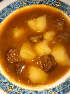 Una foto de Patatas Guisadas con Chorizo (Thermomix)
