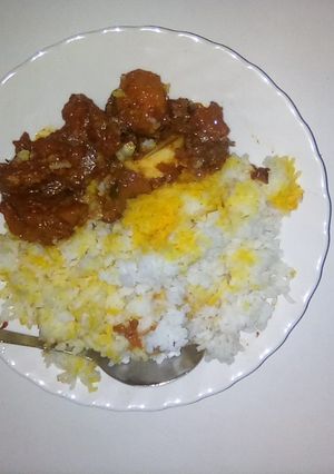 A picture of Beef Biriyani.