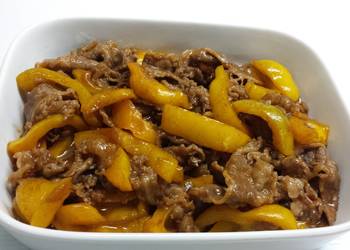 Fresh, Menyajikan Slice beef manis Paling Enak