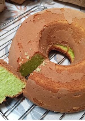 Foto resep Bolu pandan jadul