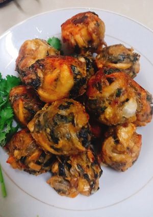 Hình của món Chả ốc chay.