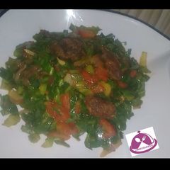 A picture of Cabbage sauce.