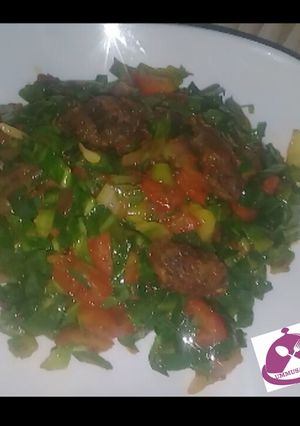 A picture of Cabbage sauce.