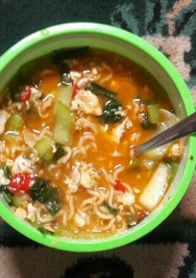 Foto resep Mi tek tek kuah